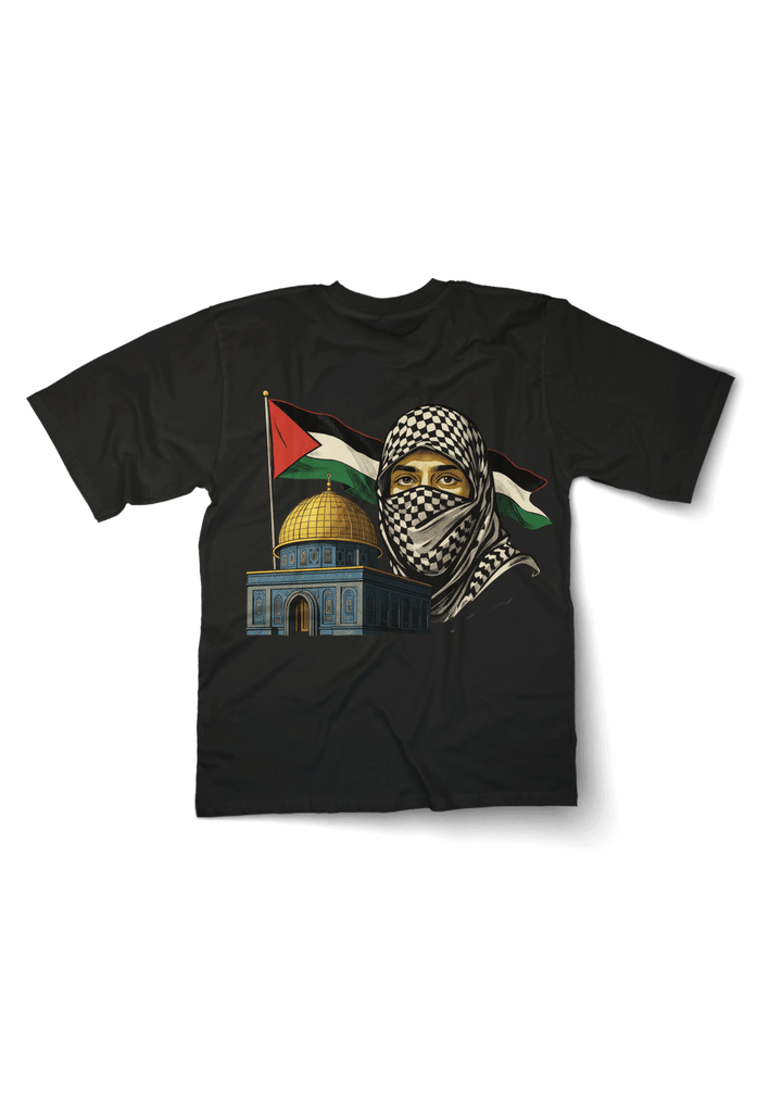 Palestina Keffiyeh Oversized T-shirt - OrginalTurq