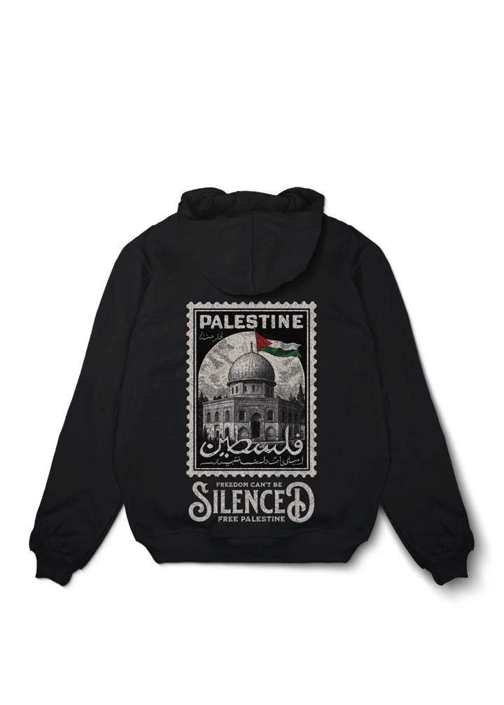 Palestina No Silence Oversized Hoodie