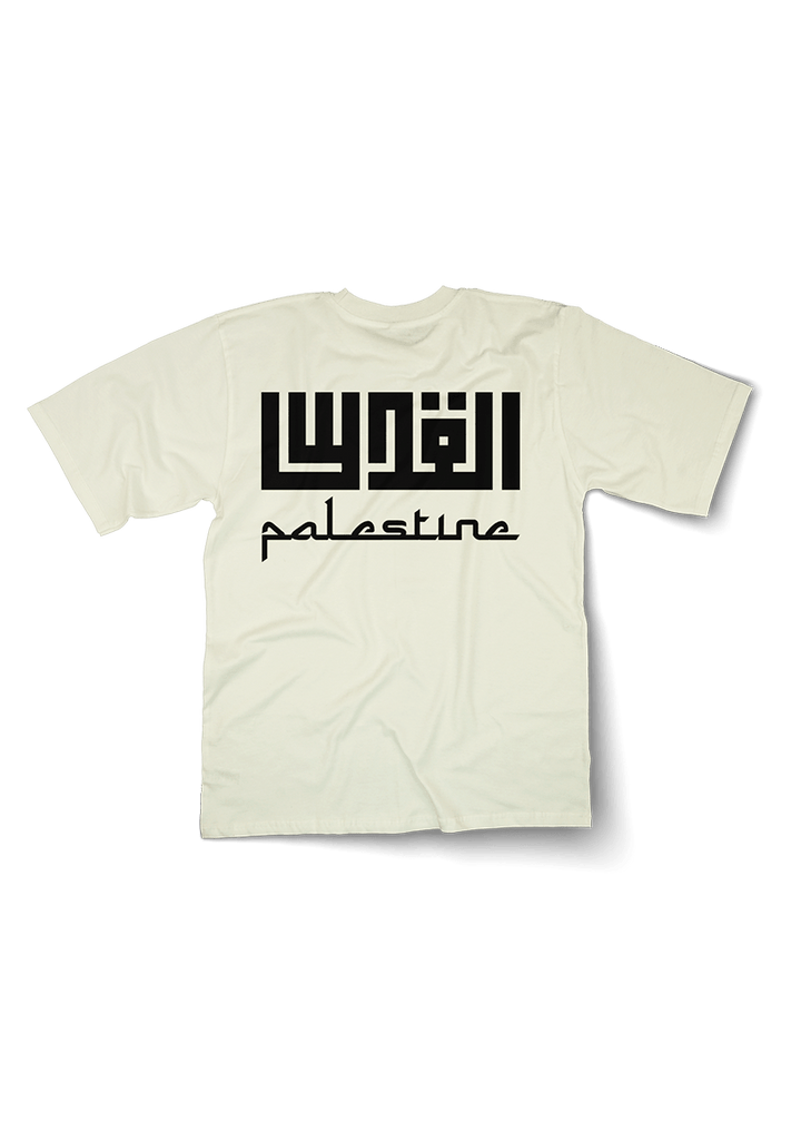 Palestine Calligraphy Oversized T-shirt - OrginalTurq