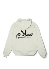 Peace Calligraphy Oversized Hoodie - OrginalTurq
