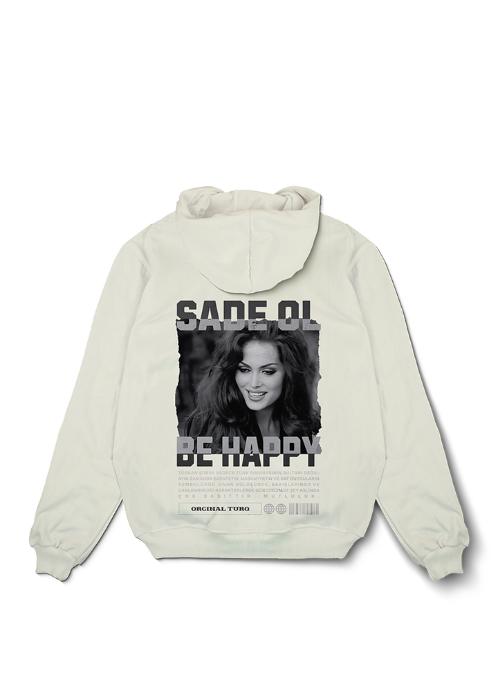 Sade Ol Be Happy Oversized Hoodie