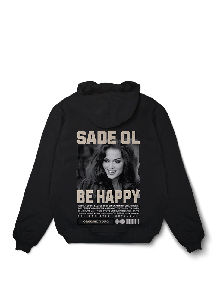 Sade Ol Be Happy Oversized Hoodie