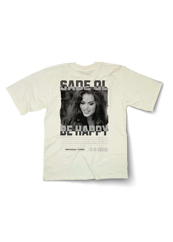 Sade Ol Be Happy Oversized T-shirt