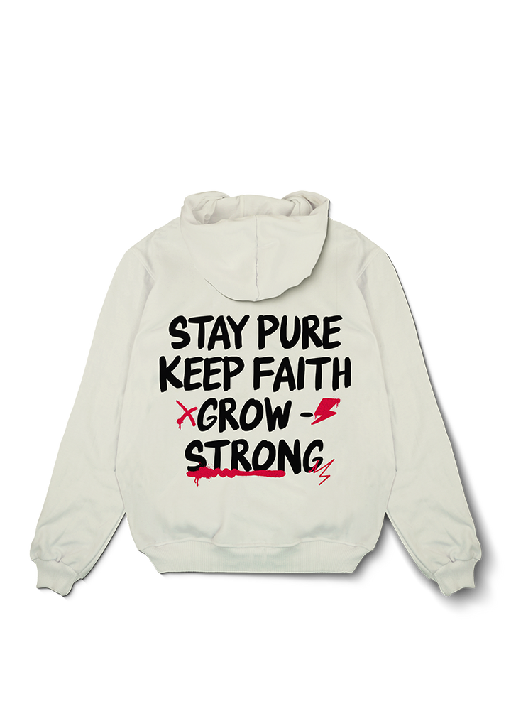Stay Pure Oversized Hoodie