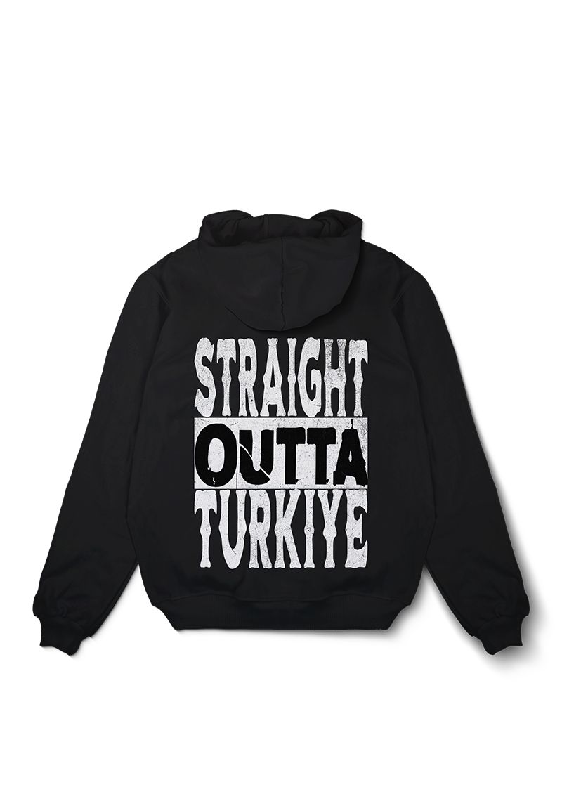 Straight Outta Turkiye Oversized Hoodie