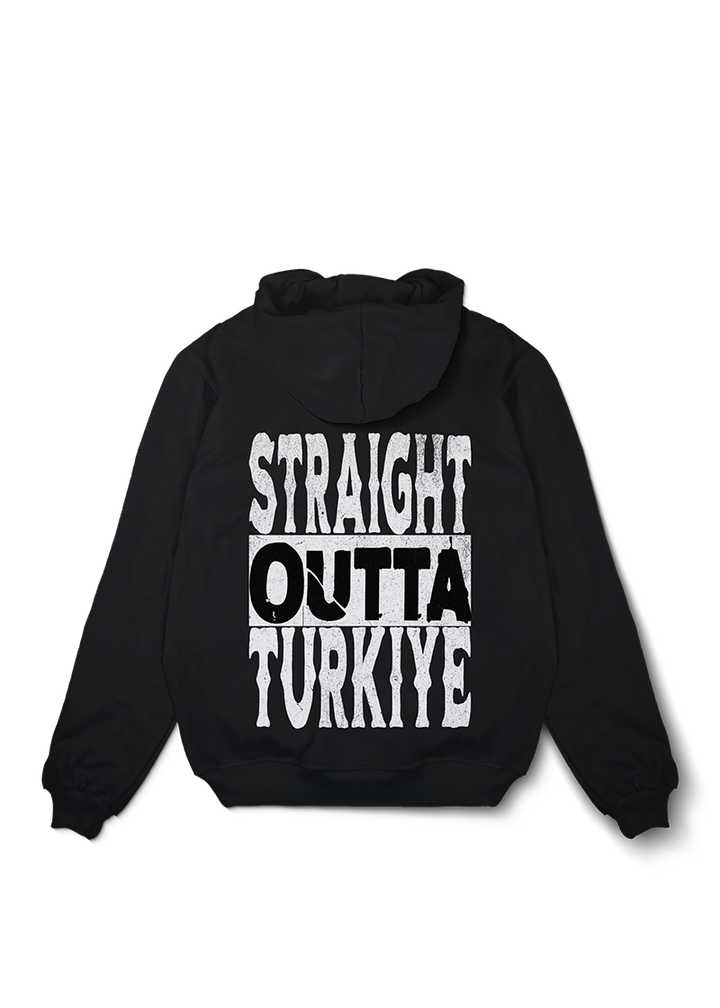 Straight Outta Turkiye Oversized Hoodie