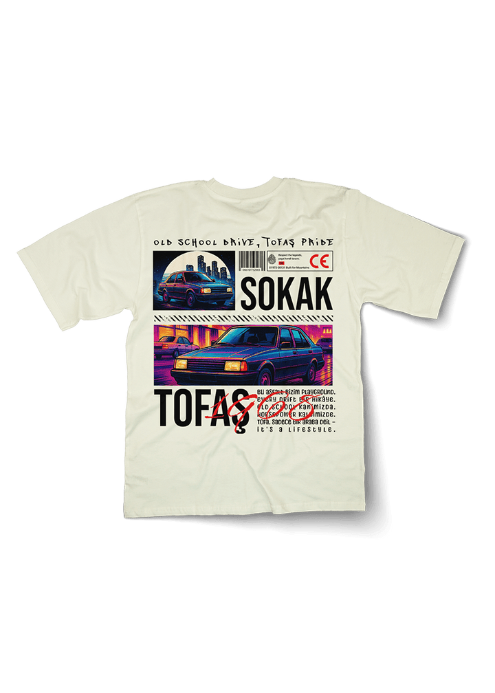 Tofas Old School Oversized Tshirt - OrginalTurq