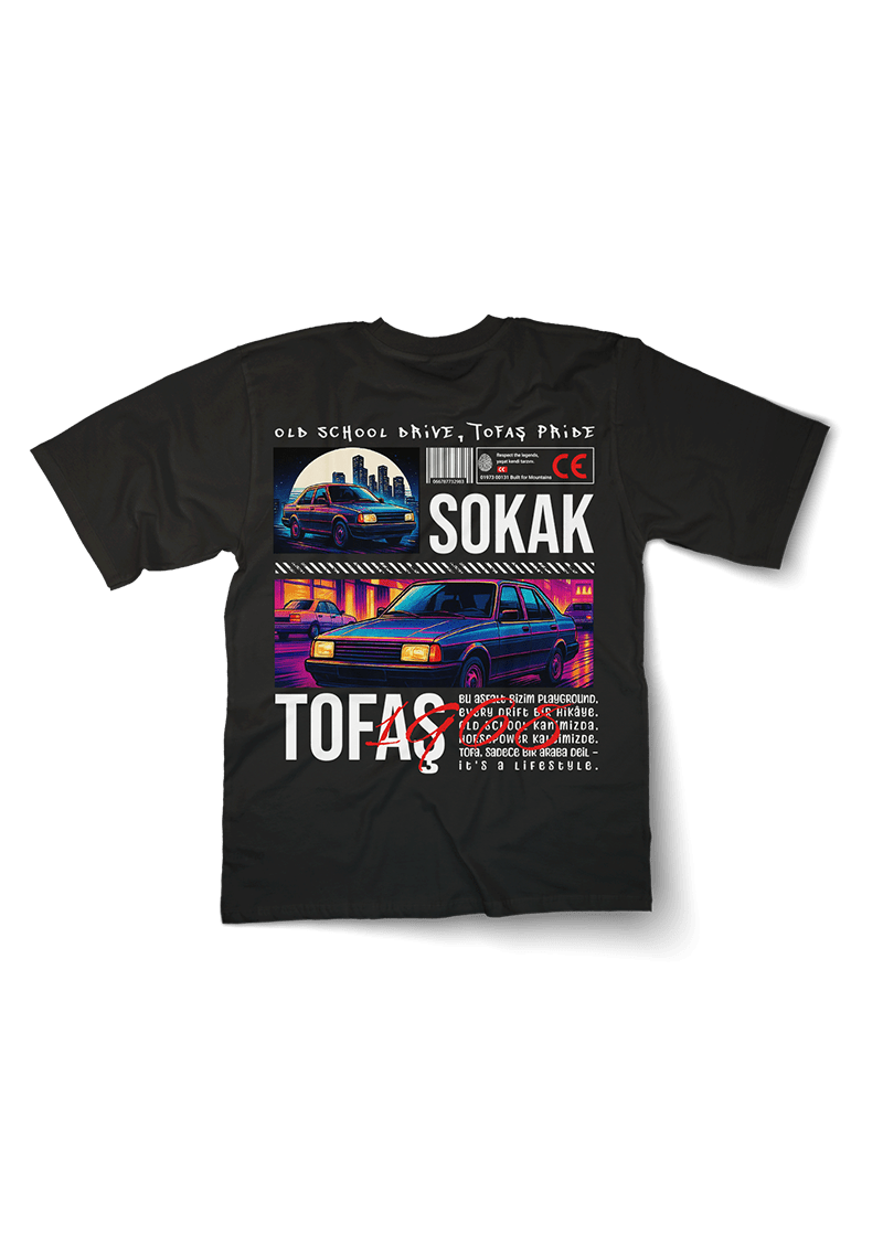 Tofas Old School Oversized Tshirt - OrginalTurq