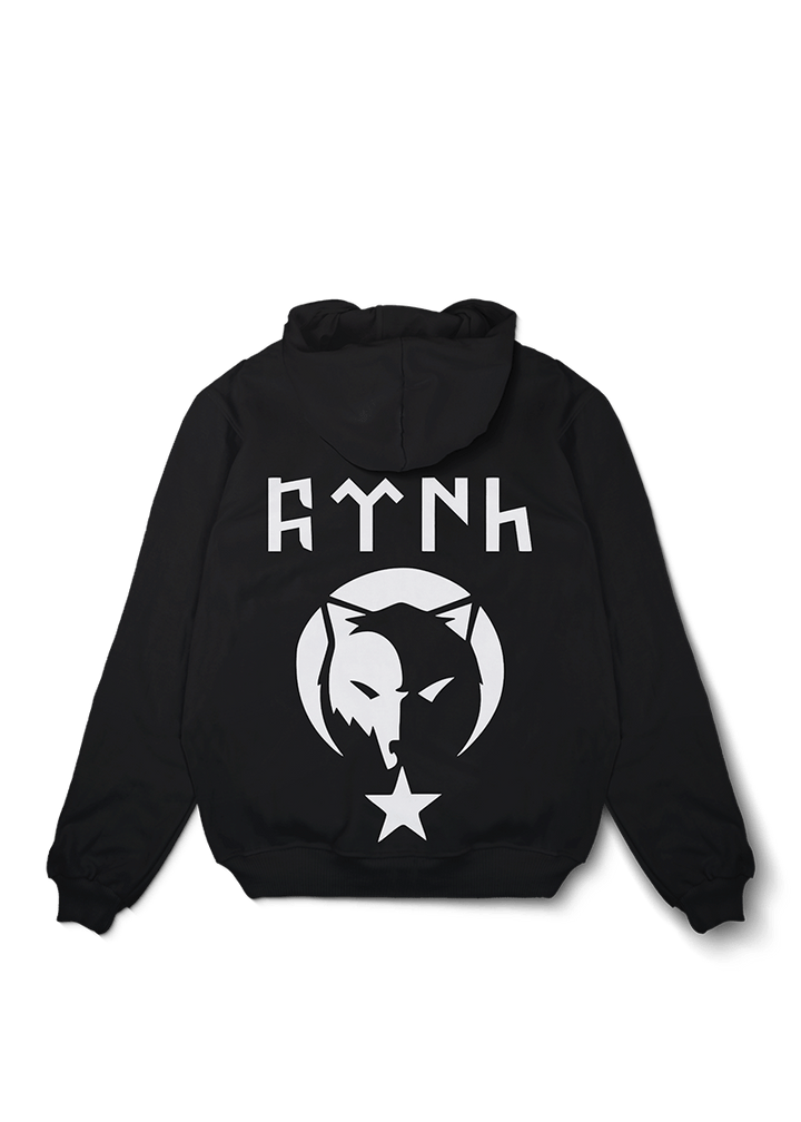 Gokturk Wolve Oversized Hoodie - OrginalTurq