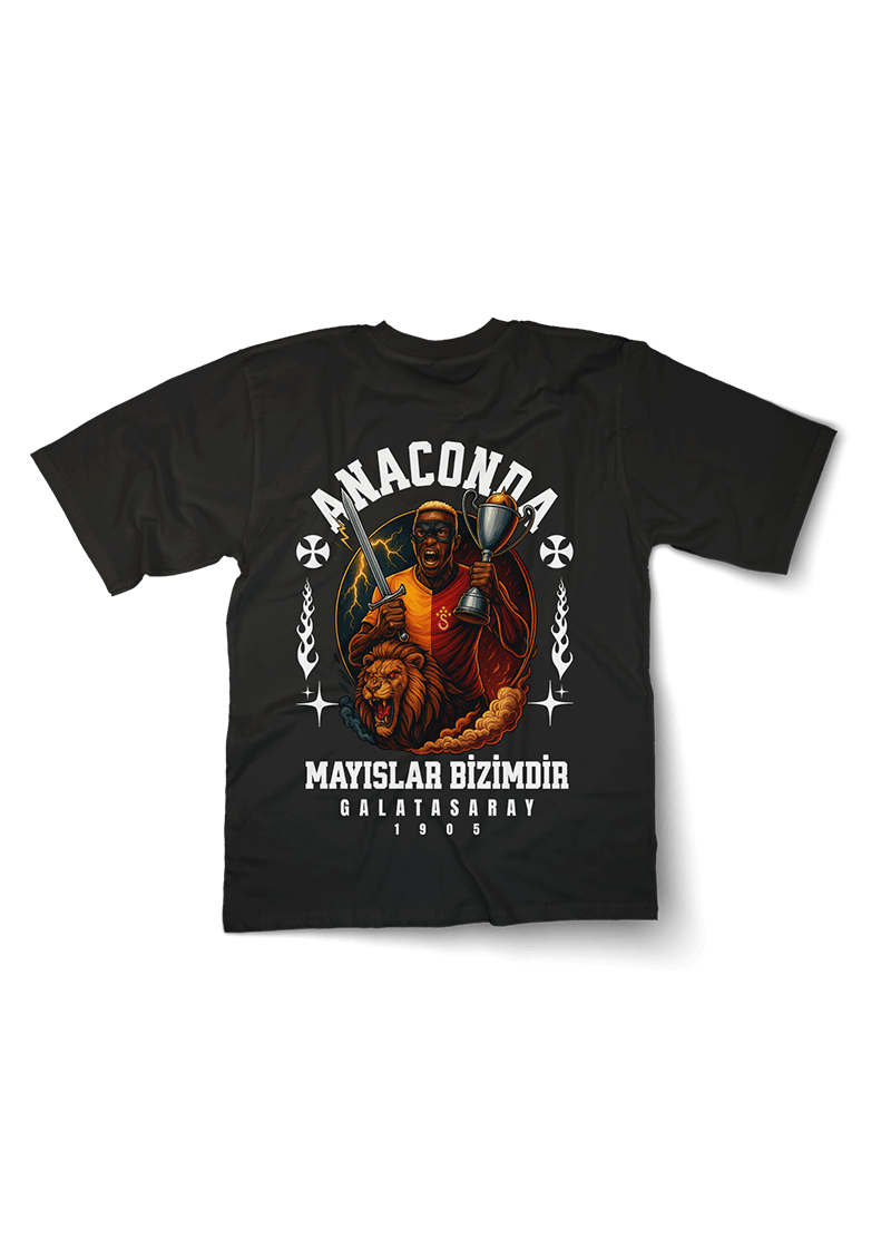 Victor Osimhen Galatasaray Oversized Tshirt - OrginalTurq
