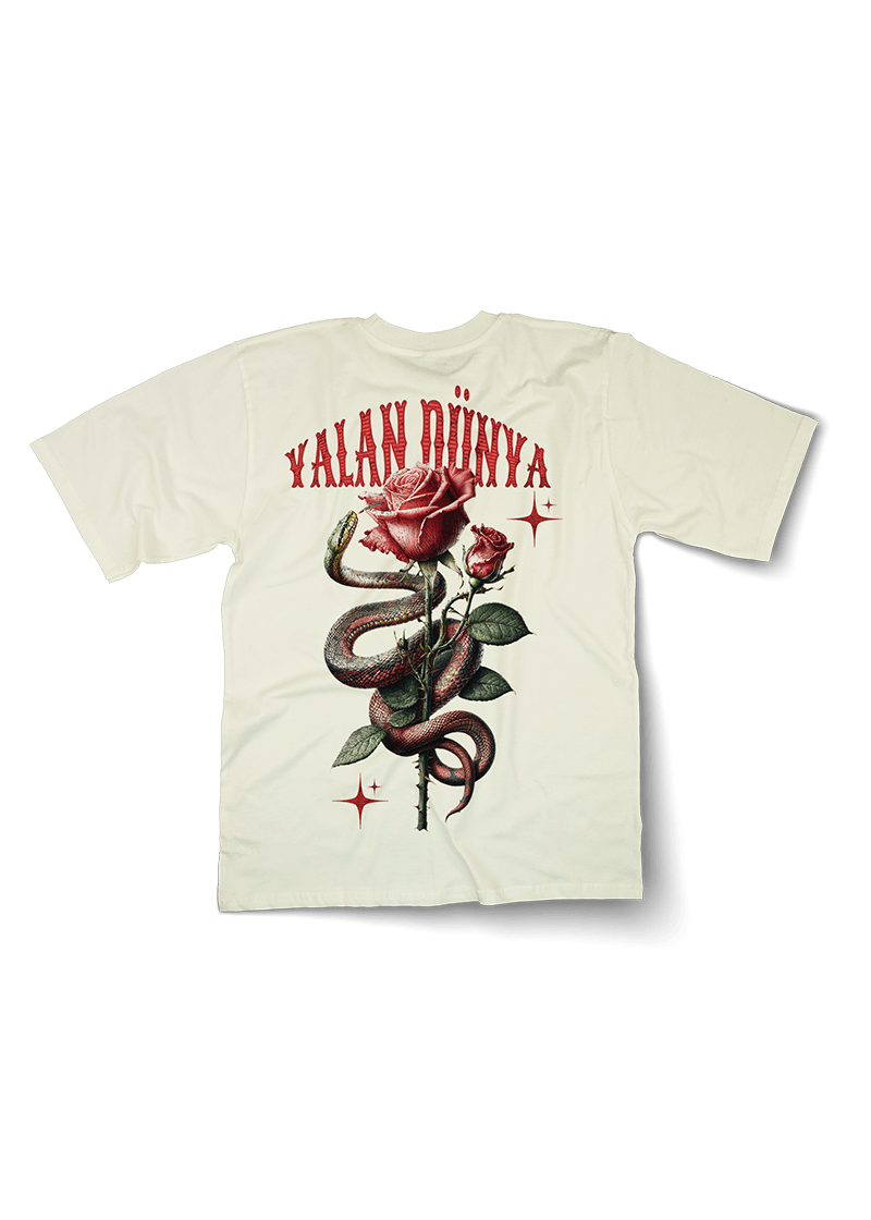 Yalan Dunya Oversized T-Shirt - OrginalTurq