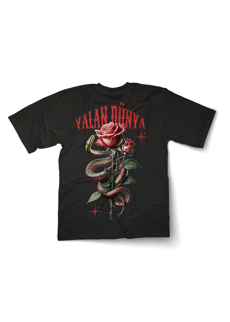 Yalan Dunya Oversized T-Shirt - OrginalTurq