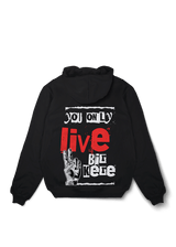 You only live Bir Kere Oversized Hoodie - OrginalTurq